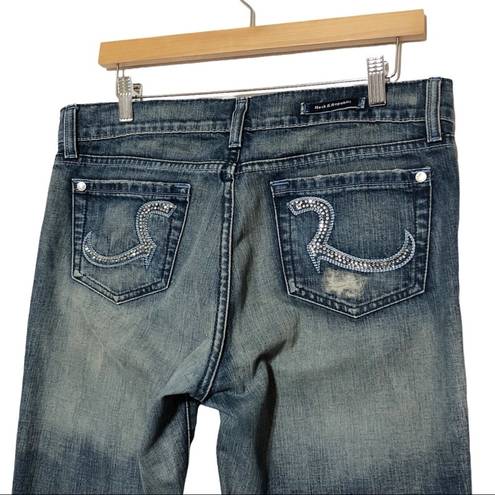 Rock & Republic  Distressed Bootcut Jeans
