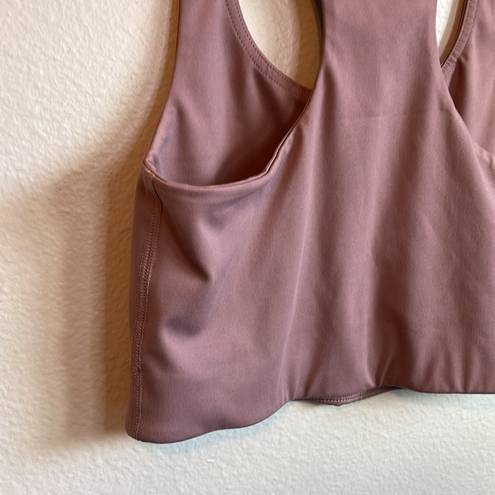 Girlfriend Collective Paloma Racerback Longline
Sports Bra Rose Quartz M