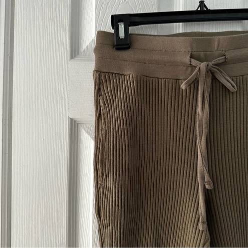 The Range  Revolve Utility Olive Green Vital Rib Slim Jogger Sweatpants Small