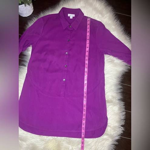 J.Jill  fushia Longsleeved blouse sz XS