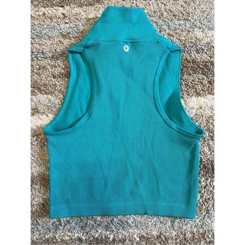 Polo 90 Degree by Reflex Baseline Seamless  Cropped Top Size Small