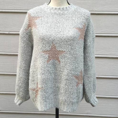 Wishlist  Oversize Gold Star Sweater Small/Medium