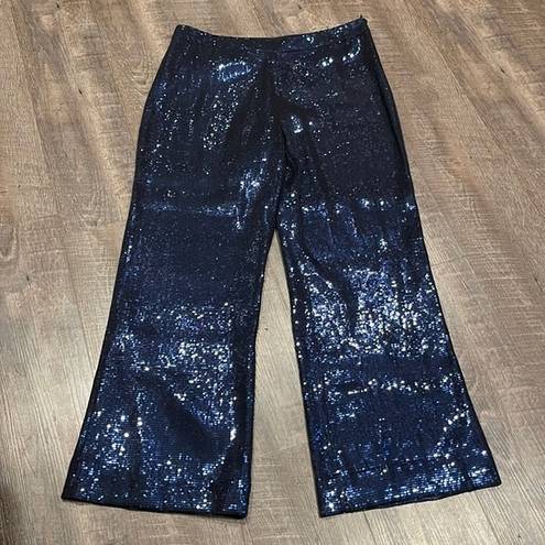 Lafayette 148  New York sequin wide leg pants