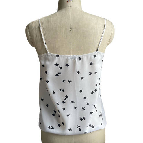 Equipment  Femme Layla Cami Tank Top 100% Silk Adjustable Straps Stars Small