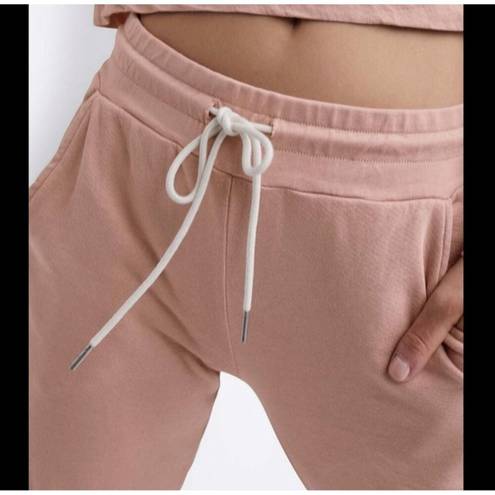 Mate the Label NWT  Rose Organic Terry Classic Jogger - 2X