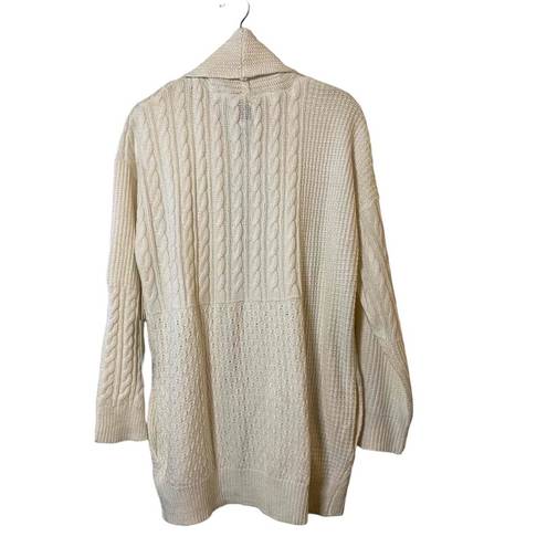 Joie NWT  Womens‎ Cream Open Front Cable Knitted Cardigan Sweater Size Medium