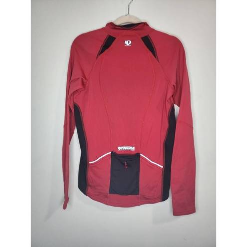 Pearl Izumi  Cycling Athletic Workout Women Medium Full Zip Red Jacket