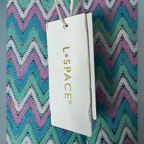 l*space NWT L* Kari Pant Swim Cover up- Ombré Chevron Medium