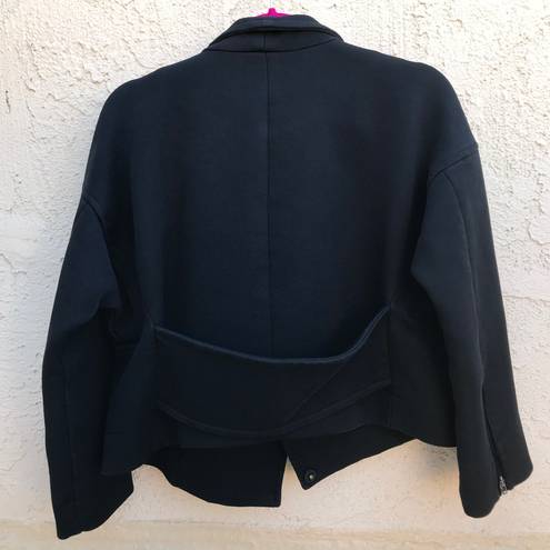 Elizabeth and James  women’s Kellan collar black biker jacket size small S