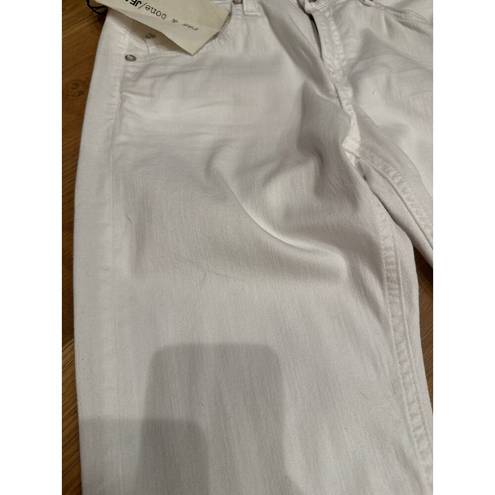 Rag and Bone  Women's White The Dre Boyfriend Skinny Jean 27 S NWT