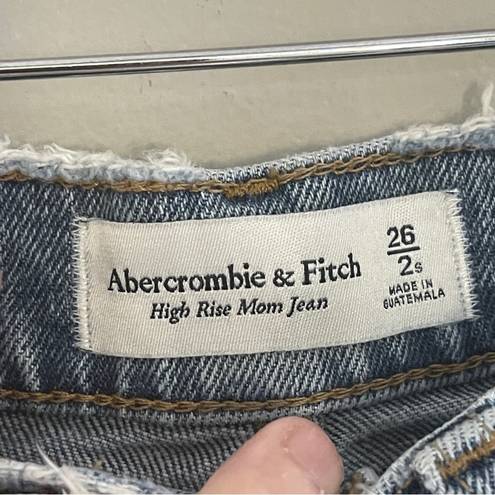 Abercrombie & Fitch  Distressed Highest Rise Mom Jeans Size 26 Size 2