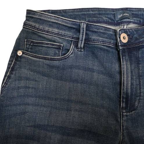 J.Jill  Denim Womens 6 Authentic Fit Slim Ankle Dark Wash Jean