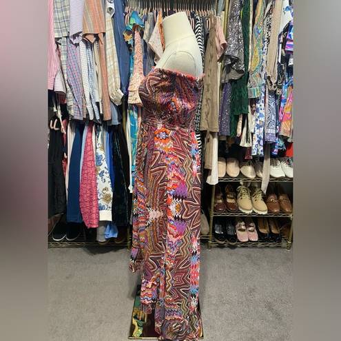 Fun & Flirt  Summer Hi-Low Maxi Dress Size Medium. Preloved gently worn.