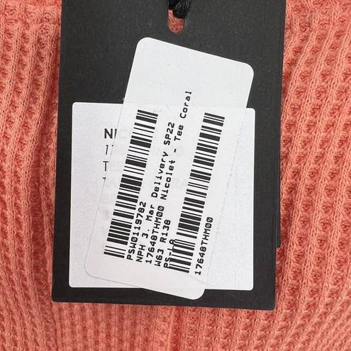 n:philanthropy  Nicolet Tee Coral Small New
