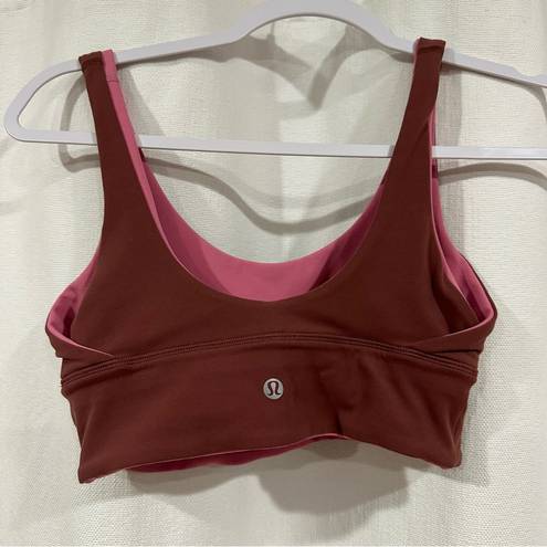 Lululemon 53.  Align Reversible Bra *Light Support, A/B Cup SIZE 6/PTP:13”