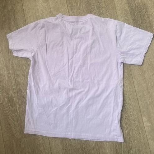 Tommy Hilfiger  Lilac Logo Tee Size Small