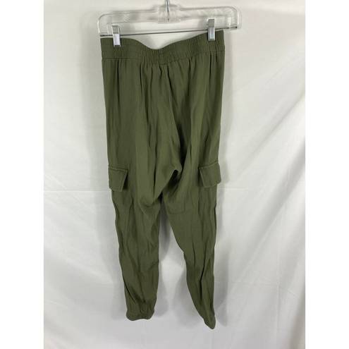 Naked Wardrobe  Green Cargo Jogger Pant Size Medium