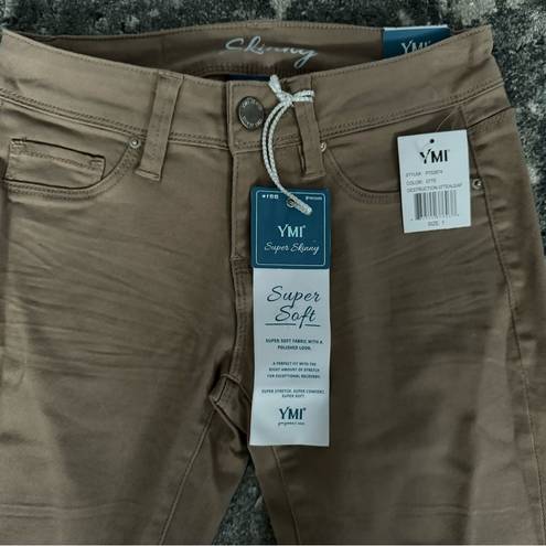 Ymi  Super Soft Skinny Jeans tan.