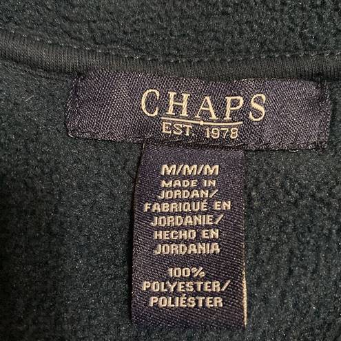 CHAPS  fleece vest size M