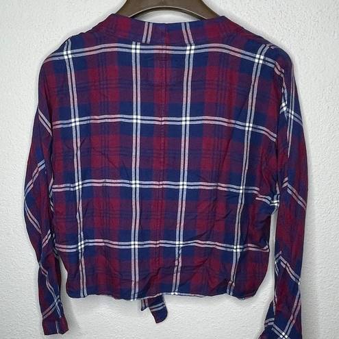 Rails  Plaid Crop Shirt