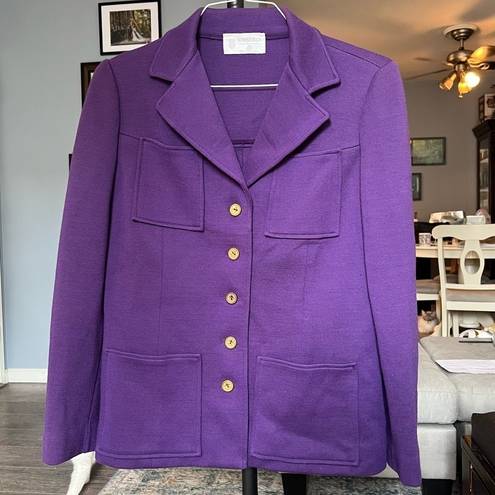 Kimberly VINTAGE  Purple Blazer Coat