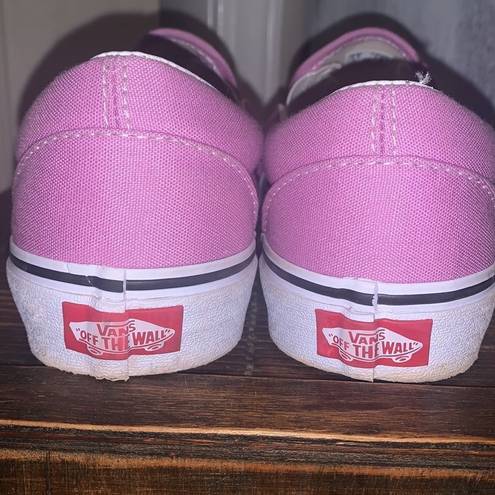 Vans Lilac/pink  slides. Size 7