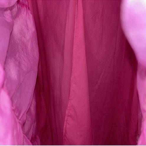 The Moon Day +  Pink Ruffle Dress(Size Medium)