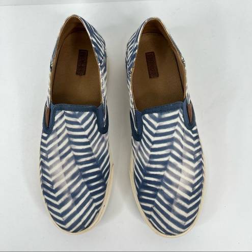 Olukai  Pehuea Pa’i navy blue white slip on canvas sneakers