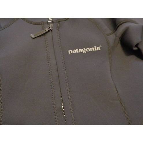 Patagonia NEW  women's size 8 R1 Lite Yulez Black Wetsuit Full Zip Top MSRP $210