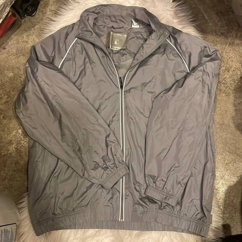 Weatherproof  Gray Rain Coat Jacket