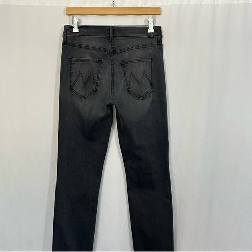 MOTHER Mid Rise Dazzler Ankle Straight Leg Jeans in Lighting Up Lanterns Size 28