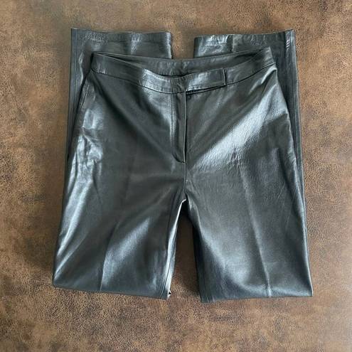 L.A.M.B. Vintage Clothes by Revue 100% Leather Pants / Black / Size 10