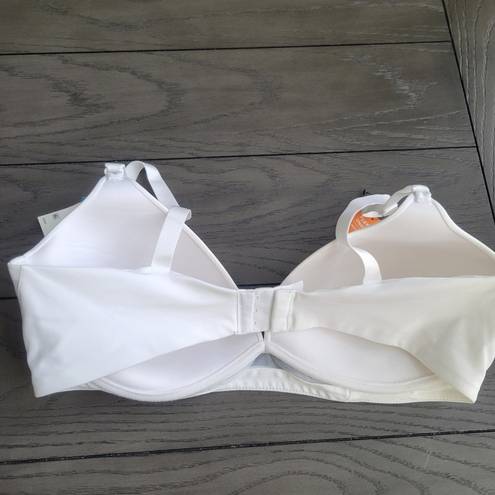 Revolution NWT Warners bra 38DD white Contour underwire flex  collection