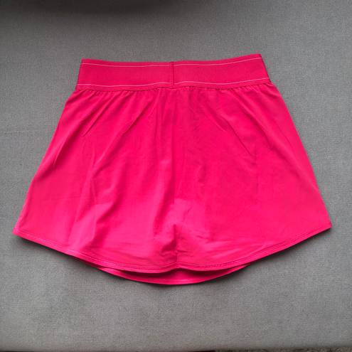 Alo Yoga Match Point Tennis Skirt Pink Summer Crush XS