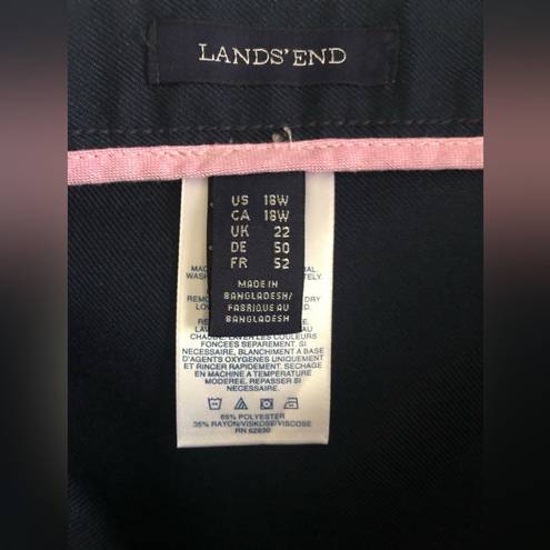 Lands'End Land’s End Navy School Uniform Skirt Size 18