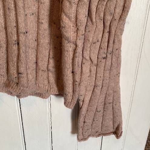 Madewell  Donegal Evercrest Turtleneck Sweater Pink Size XXL