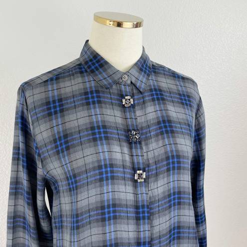 The Loft  Plaid Button Down