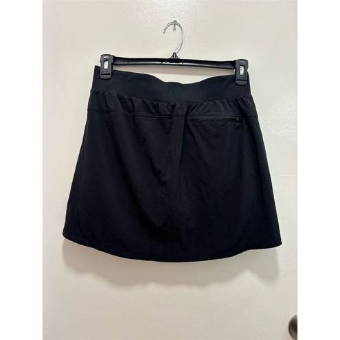 All In Motion  Women's Athletic Skort Black Size M Stretch Woven Fabric Running