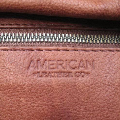 Krass&co NWT American Leather  Soft Leather Satchel Tote Shoulder Bag