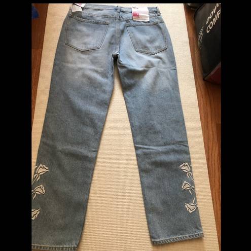 Juicy Couture  Vintage Embroidered Boyfriend Jeans