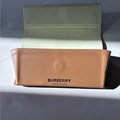 Burberry  Tan Eye Glass Case