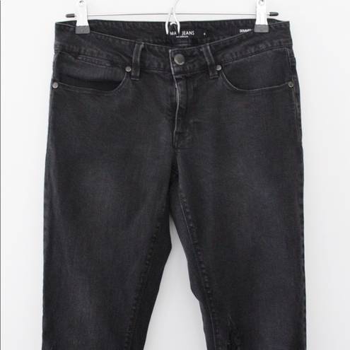 Max jeans Skimmer Distressed Straight Leg Jeans