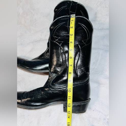 Dingo  Western Black Leather Boots sz 10