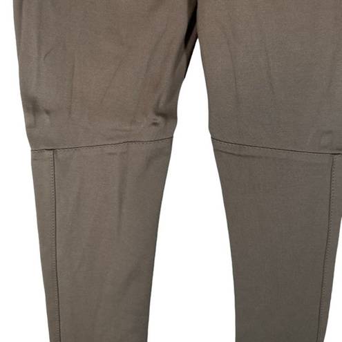 The Row Savile Co. Gray Slack Pull On Stretch Zipper Detail Leggings Women Sz 6