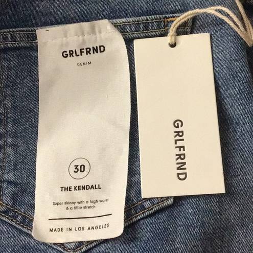 GRLFRND  Kendall Hi Rise Cropped Jean Sz 30 Easy St