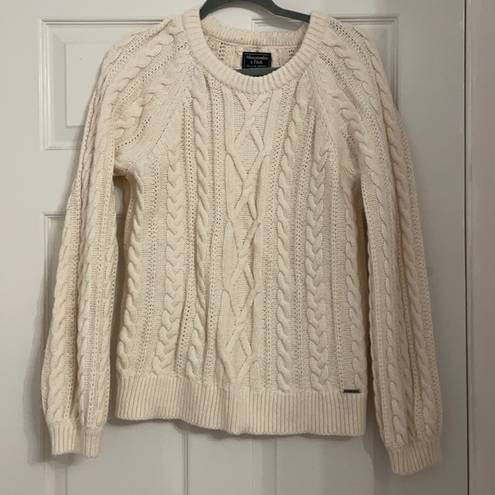 Abercrombie & Fitch A&F chunky knit pullover