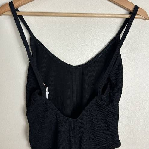 Good American  black always fits one swimsuit one piece size 3/4 L/XL