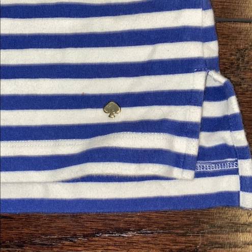 Kate Spade  New York Blue & White Striped Shirt