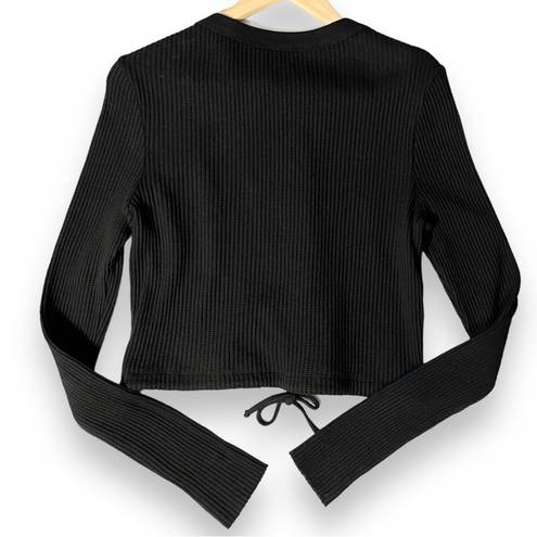 The Range  Long Sleeve Waffle Knit Top