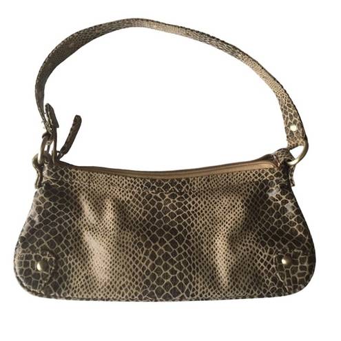 Nine West  Purse Faux Leather Snake Skin Print Shoulder Bag